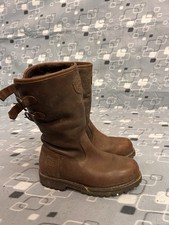 Royal Scott Hunter Derwent Boots Wool Lined Brown Leather Shooting Field Boots 8