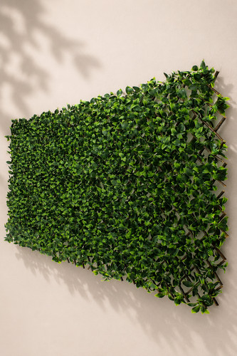 Artificial laurel leaf privacy - laurel,