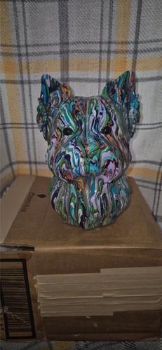 Hand painted west highland - hand-painted,
