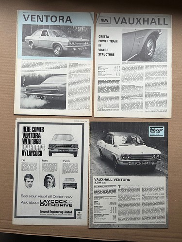 Vauxhall ventora autocar road - ventora,