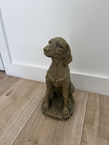 Rustic carved effect labrador - rustic,