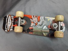 Vintage 11" Mini Skateboard With Extension. 2002 Netty Nose Slide