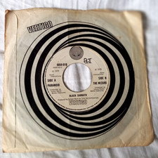 BLACK SABBATH UK  7" Original Single 1970 PARANOID Ozzy Osbourne Vertigo Swirl