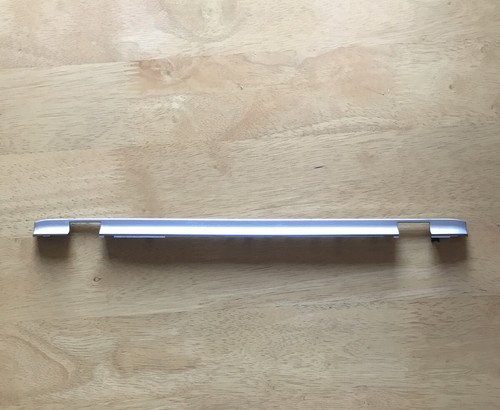 Rear palmrest bezel - bezel, plastic