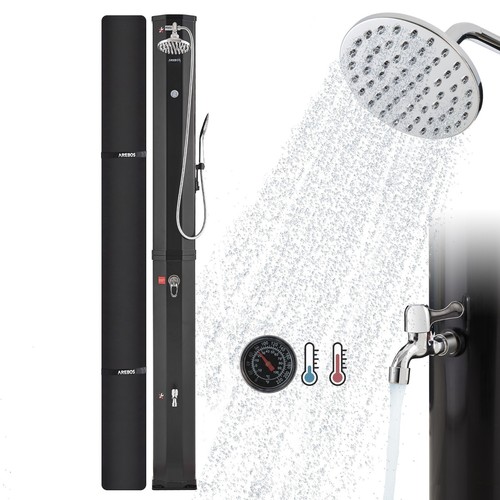 Arebos solar shower - l, pool