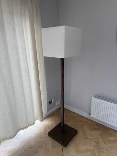 Natuzzi floor lamp - lamp., wood