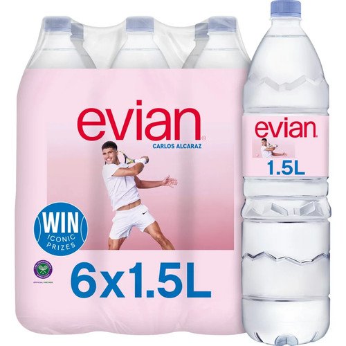 Evian still natural - evian, mineral