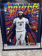 2025-26 Topps Anthony Davis Power Players Blue Holo Foil #4/150 Dallas Mavericks