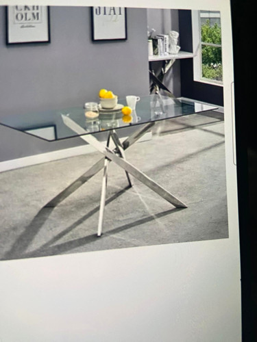 Rectangular glass dining - rectangular,
