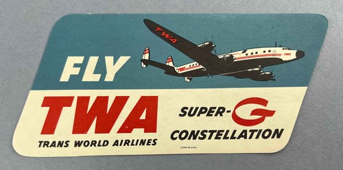 Twa original airline - twa, luggage