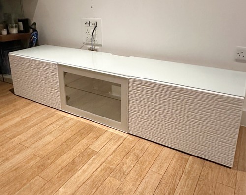Sleek ikea besta bench - ikea, tv