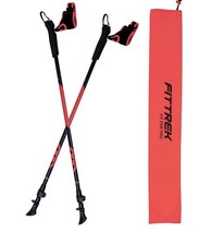 Nordic Walking Poles 2 Pack Adjustable Ergonomic Grip – Aluminium