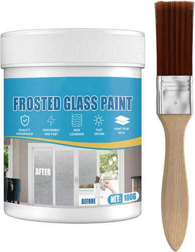 Frosted glass paint - glass,