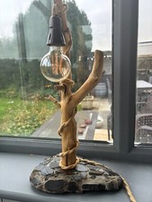 driftwood table lamp
