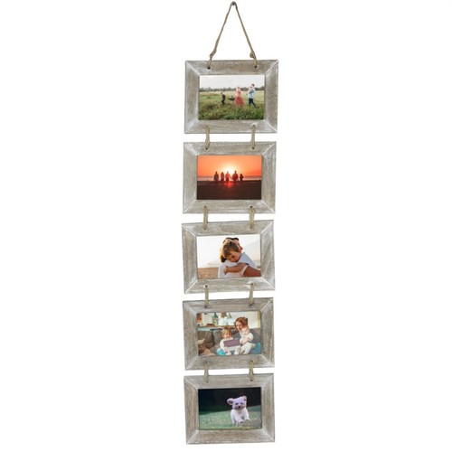 Hanging wooden photo frames - 5,