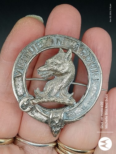 Silver tone scottish - tone,