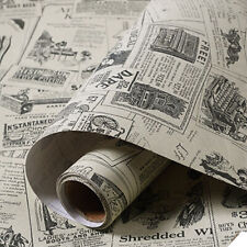3/6M Vintage Newspaper Contact