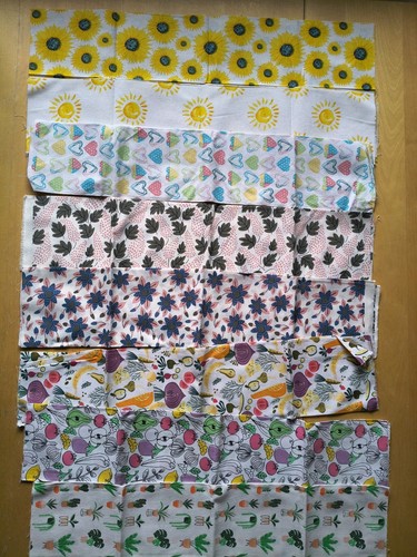 Floral fruit fat quarter - floral, /