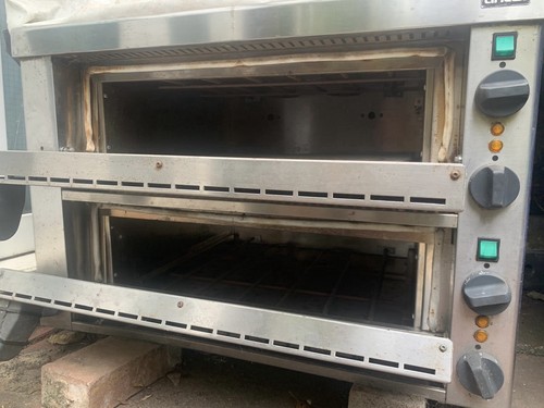 Double deck pizza oven - deck,