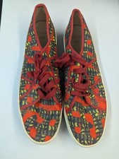 kangaroos X Patta Collaboration trainers In A UK 11 Rare Vivid Colourway Red/Mix