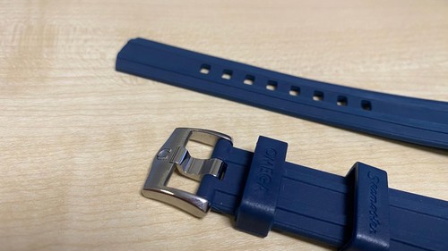 20mm omega seamaster blue - 20mm,