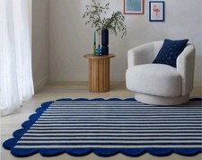 Dunelm Milo Scallop Wool Rug