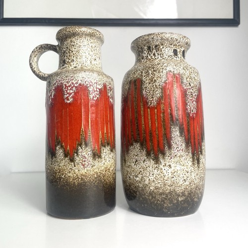 West german vase scheurich - vase,