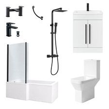 Bathroom Suite Shower Bath Tub
