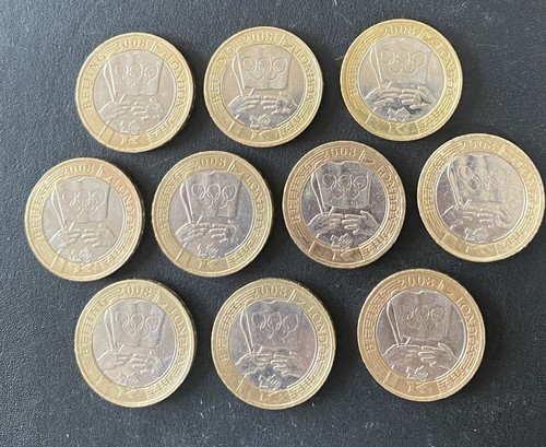 Olympic beijing 2 coins - beijing,