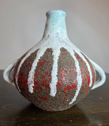 Fat lava vase germany - vase,