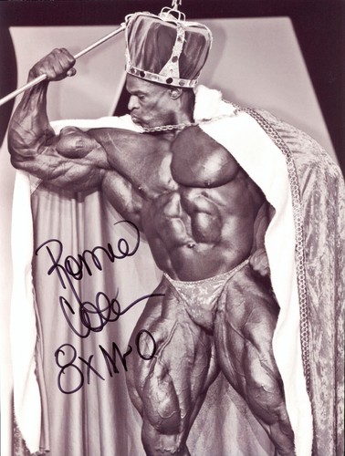 Ronnie coleman signed - ronnie,
