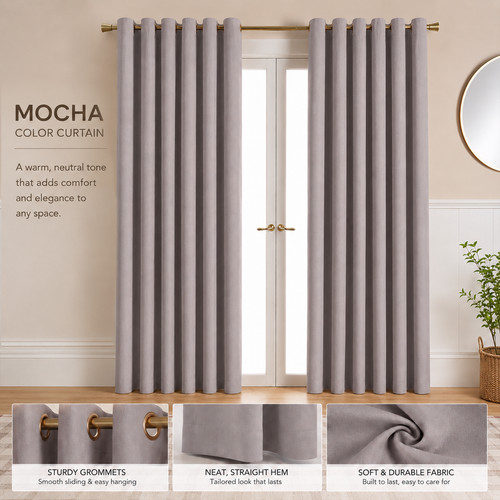 100 thermal blackout curtains - 100%,
