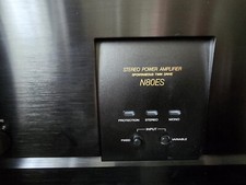 Sony TA-N80ES , Stereo /mono Power amp.  Made in Japan, Black.