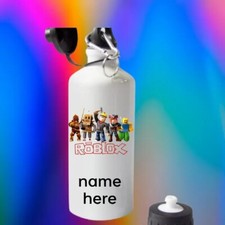 Roblox water bottle with free personalisation 