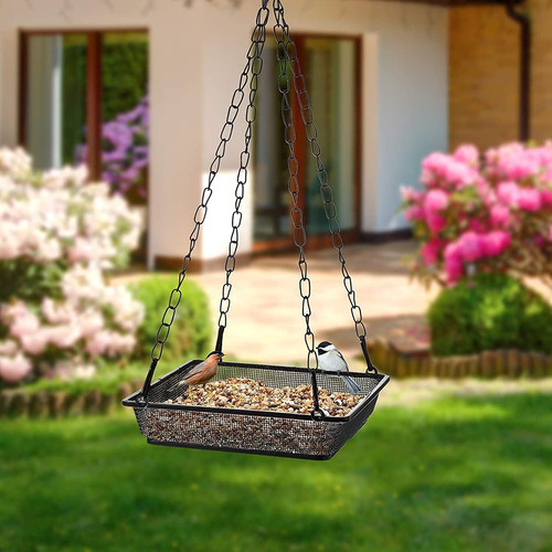 Metal hanging bird - hanging, feeder