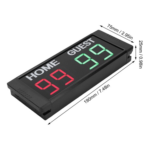 Digit led scoreboard - 1.5, 4-digit