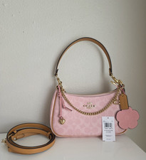 NWT Coach Gold Powder Pink