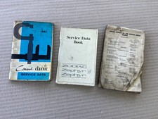 Consul Classic service data 1961 Zodiac Zephyr V6 service data book engine data
