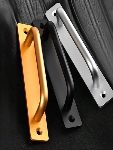 2pcs black door pull - pull, handles