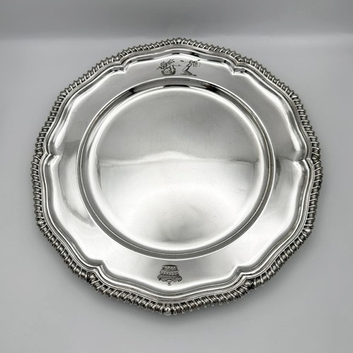 Victorian dinner plate silver - victorian,