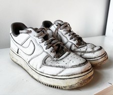 Nike Force 1 Size UK10 White on White Air Force 1