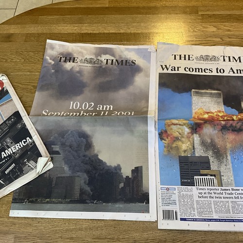 Twin towers the times 12 - 9-11,