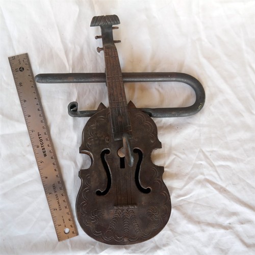 Vtg antique large violin - vtg,