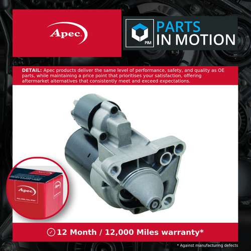 Starter motor fits renault - motor,