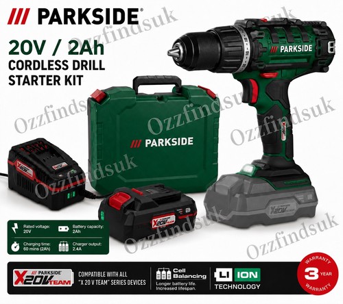 Parkside 20v cordless - 20v,