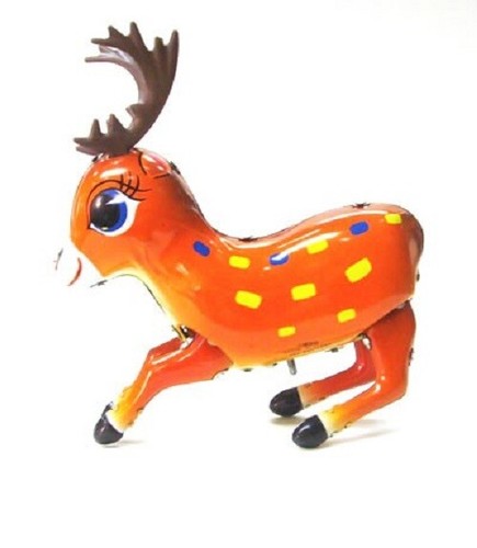 Bambi tin toy - bambi,