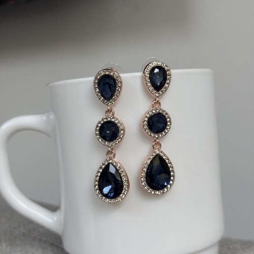 Blue style bling diamanté - blue,