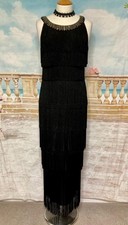 Roman Maxi Evening Fringe