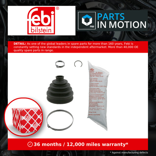 Joint boot fits bmw e53 - cv,