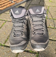 Ladies Adidas Terrex walking boots, waterproof Grey and Mint Green UK 7.5